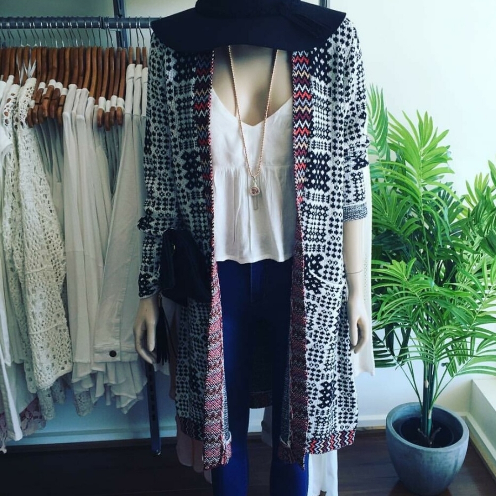 TIGERLILY Corinth Longline Cardi Cardigan RRP$299 - Picture 11 of 16